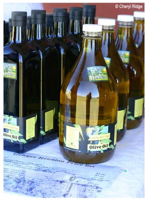 9921- Grieger family (my relatives) produce - olive oil