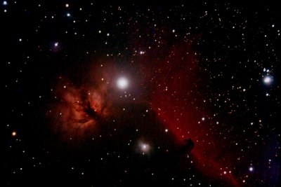 Flame Nebula/Horsehead Nebula