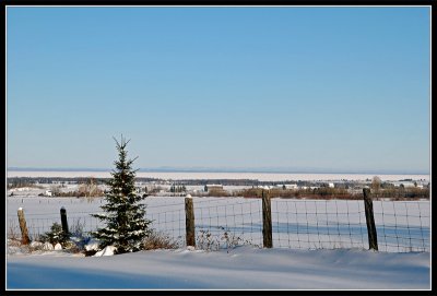 Lac St-Jean in Winter