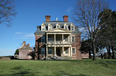  Great house at the Shirley Plantation