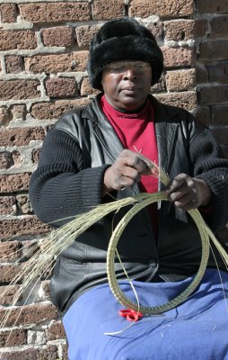 Sweetgrass Basket Weaver