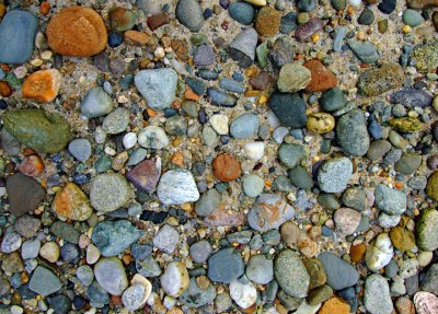 Polished Stones, Worn Smooth by the Sea