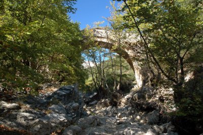 TRADITIONAL  BRIDGE  IN  KYNOURIA ...