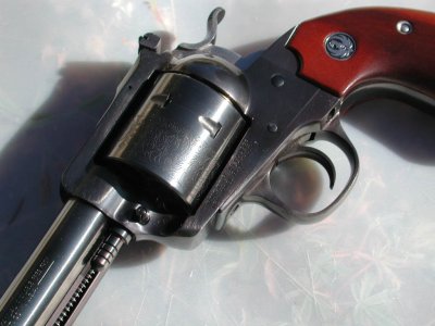 Ruger Blackhawk .45 Long Colt - Bear spray