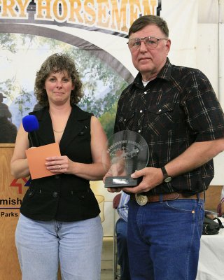 Volunteer hour coordinator award, Judy Smith