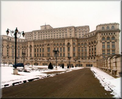 The Parliament Palace (Casa Poporulei)