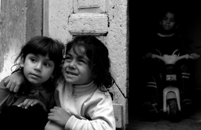 kids in balat -istanbul- turkey