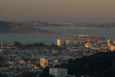 Alcatraz Island Sunset