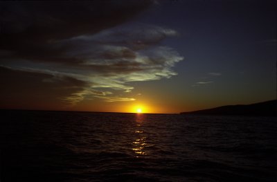 Lahaina Sunset 1989