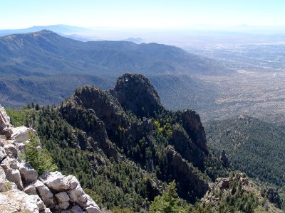 View from Sandia Mountain Albuquerque