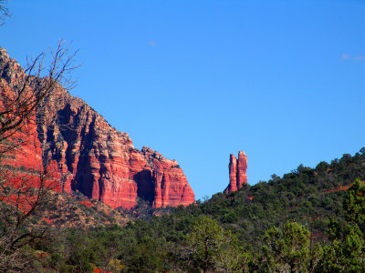 Red rock formation in Sedona, Arizona