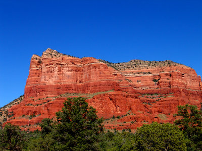 Red rock formation in Sedona, Arizona