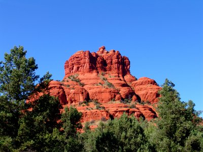 Red rock formation in Sedona, Arizona