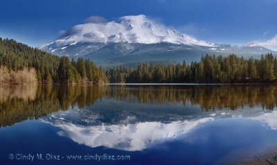 Mount Shasta Reflected in Lake Siskiyou