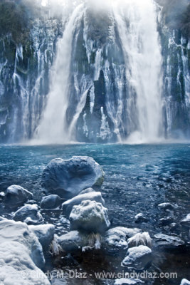 Burney Falls in Ice II