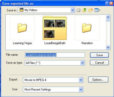 Compressing AVI to MPEG4 with QT Pro 7