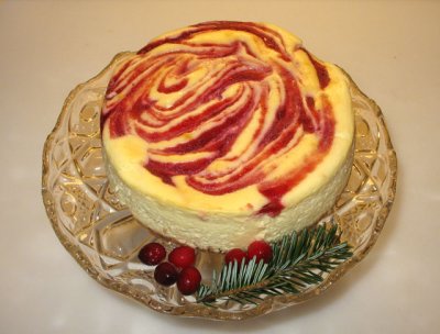 Cranberry Cheesecake