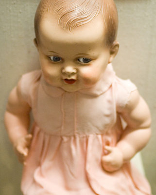 Apprehensive doll