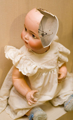 Doll with movable eyes