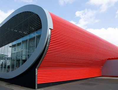 Red building - Hannover fair