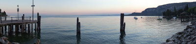 Promenade of Garda at Dusk