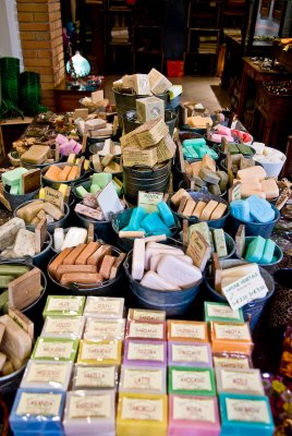 Display in Soap Shop