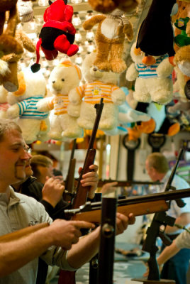 Shooting for stuffed animals