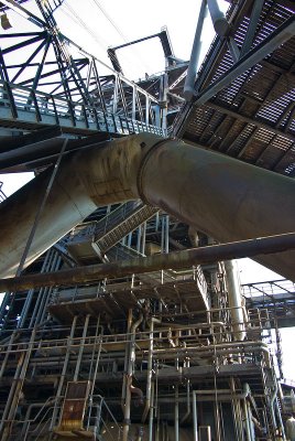 Pipes at blast furnace #5
