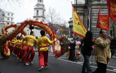 the chinese new year parade