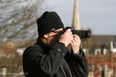 ian captures a sunny moment