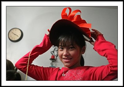 dec 31 placemat hat