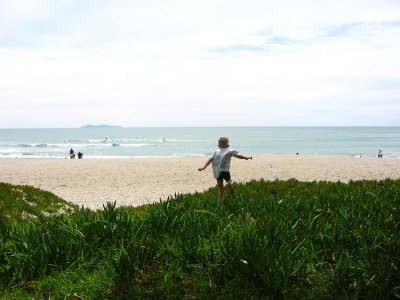 day at the beach