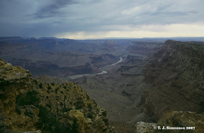 Clouds over Grand Canyon