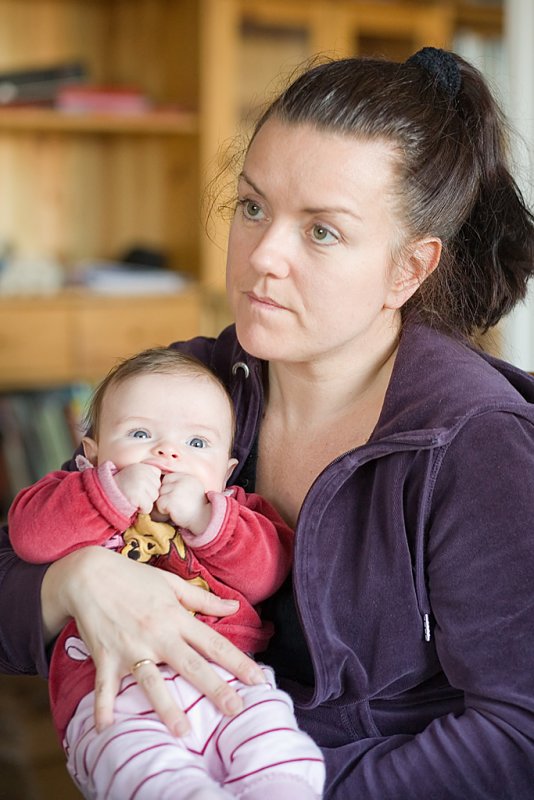 Mamma Trude og arving Ella