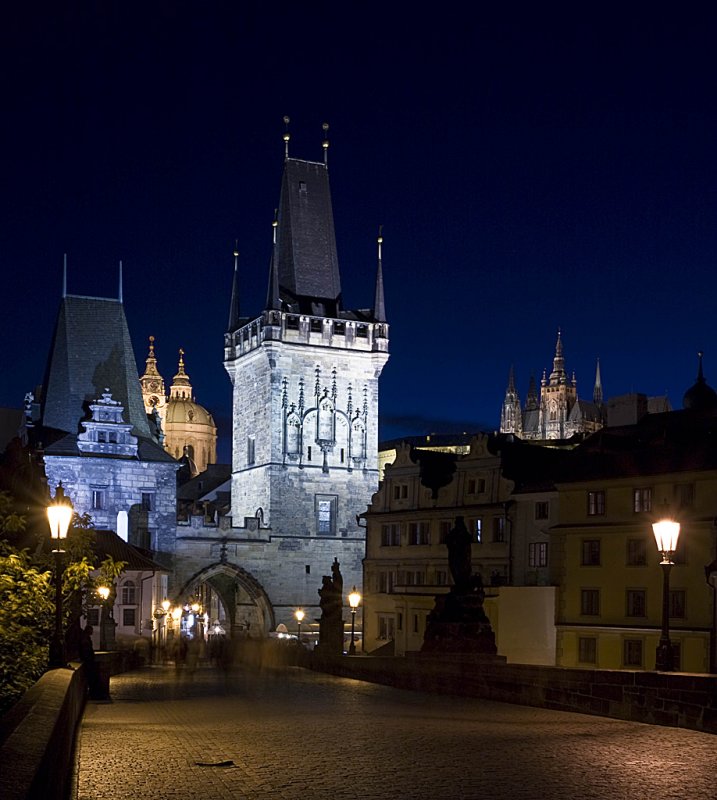 Charles Bridge, Mala Strana side tower.