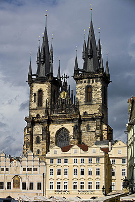 Old Town Square, Tyn Cathedral