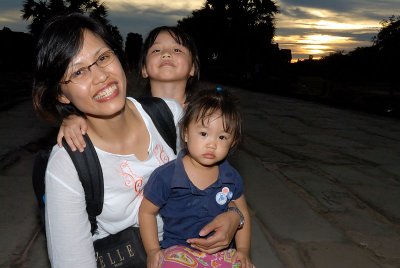 Sunset at Angkor Wat