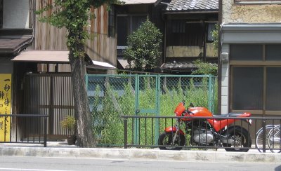 American Iron in Japan - Buell in Kyoto