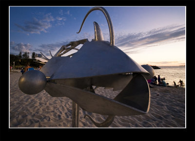 Cott beach art 2007