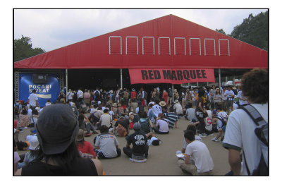 the Red Marquee... is red
