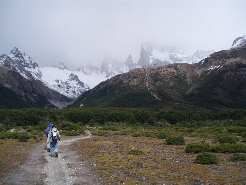 Tres Largos hike - on the way to Fitz Roy