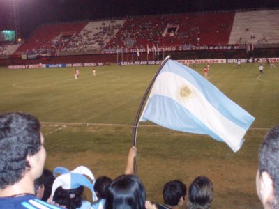 Arg vs Uruguay in Paraguay