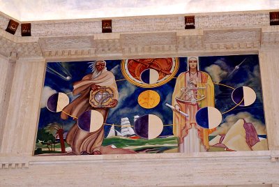 Frescos in the Rotunda