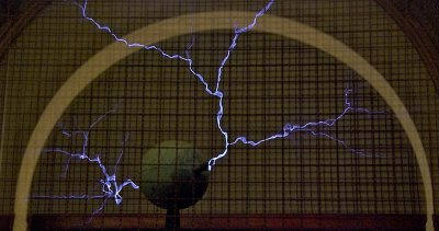 Tesla Coil in action