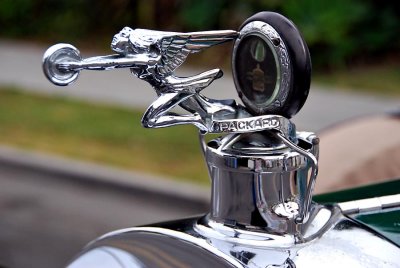 Goddess of Speed hood ornament - 1928 Packard
