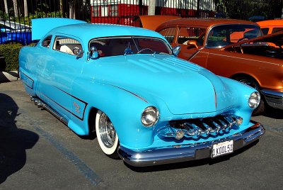 Custom 1951 Merc Moody Blue