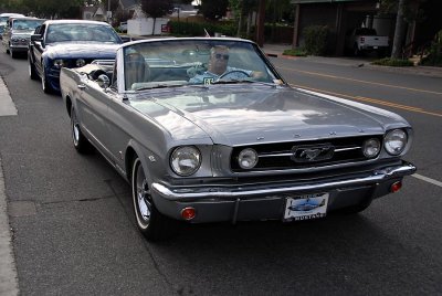 Possibly 1965 or 1966 Ford Mustang