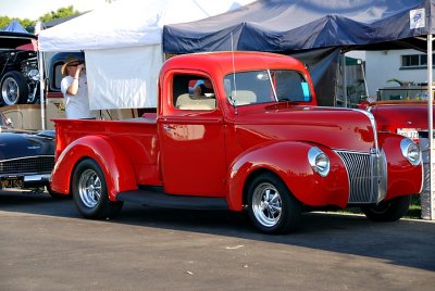 Altered Engineering of Orange's Shop Truck - 1940 Ford