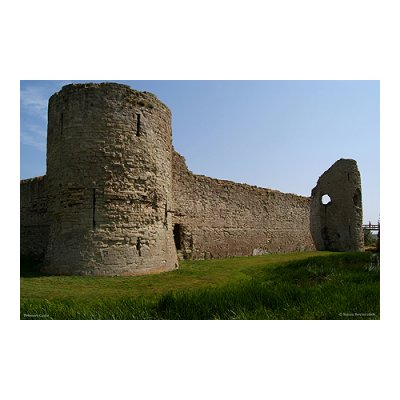 August - Pevensey Castle