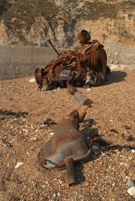 Disembowelled Car